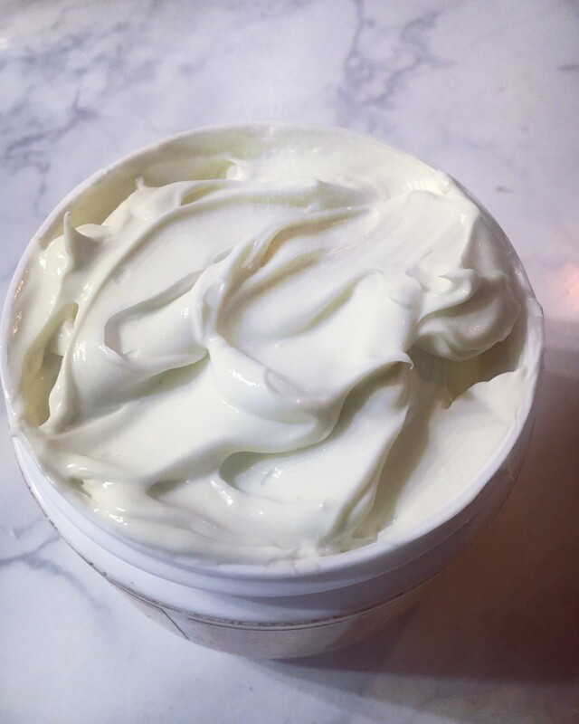 Goat milk and shea lotion