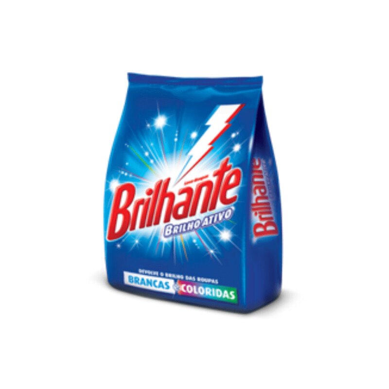 Sabão  Em Pó Brilhante Limpeza Total 1Kg