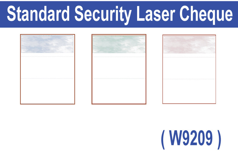 Standard Security Laser Cheque