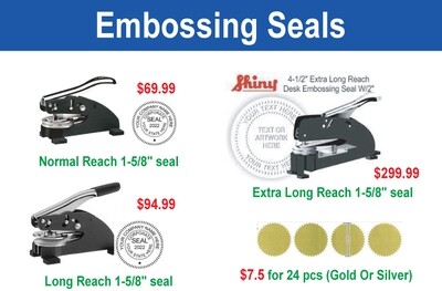 Embossing Seals