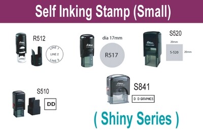 Self inking stamp (Small)