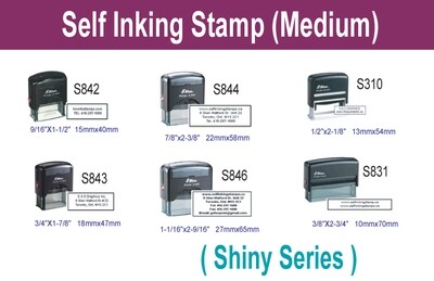 Self inking stamp (Medium)
