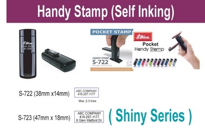 Self inking stamp (Handy Stamp)