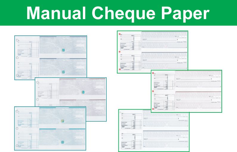 Manual (Hand Written) Cheque (Paper ONLY)