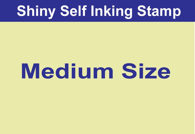 Self Inking Stamp (Medium Size)