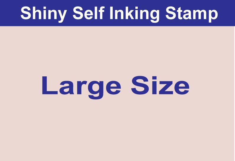 Self Inking Stamp (Large Size)
