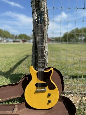 1959 Gibson Les Paul Jr Double Cut TV Yellow