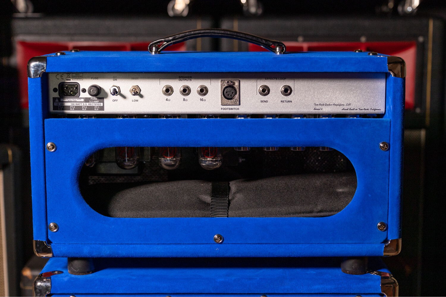 Two Rock Classic Reverb Signature 100w Royal Blue Suede