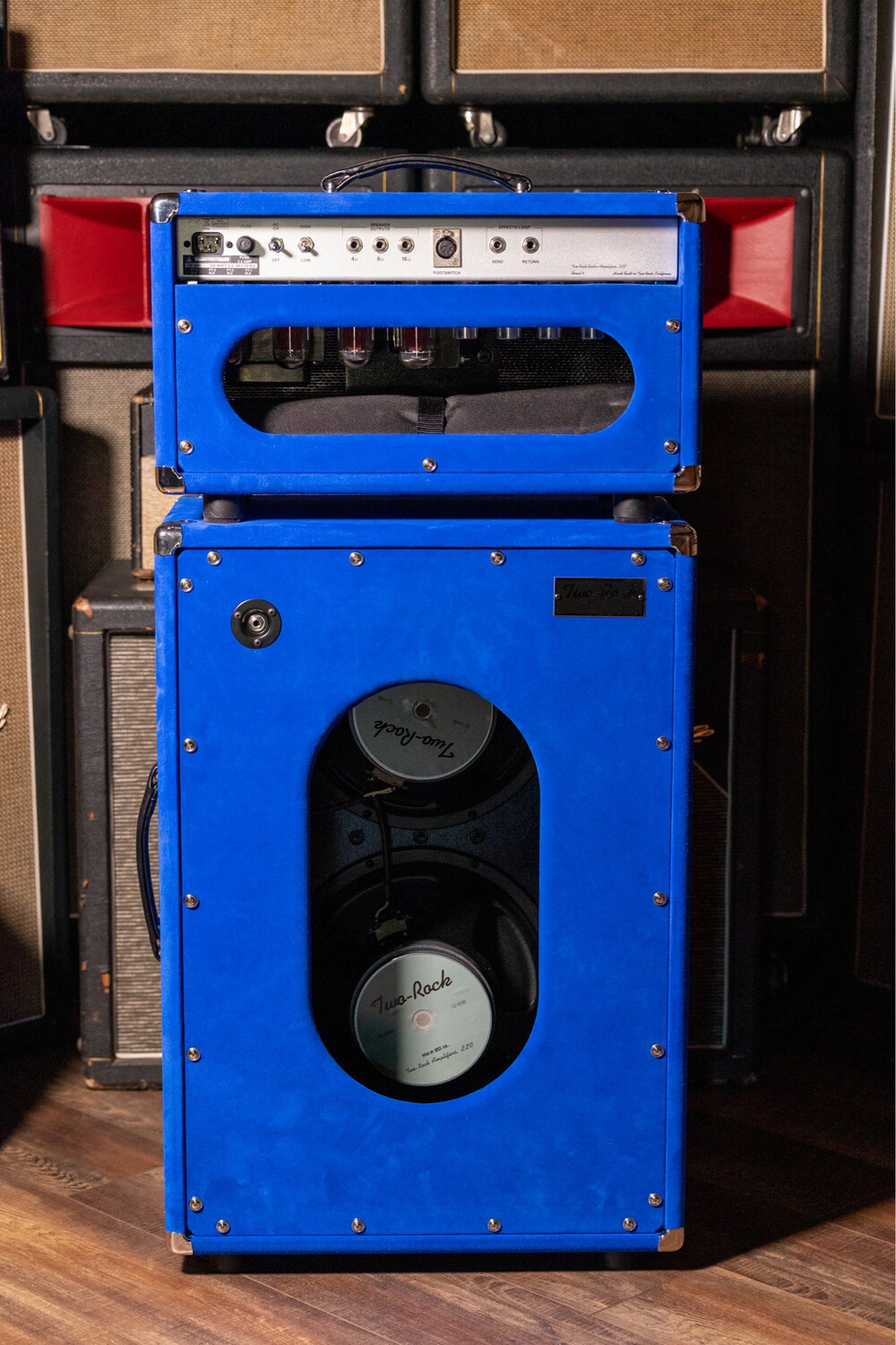 Two Rock Classic Reverb Signature 100w Royal Blue Suede