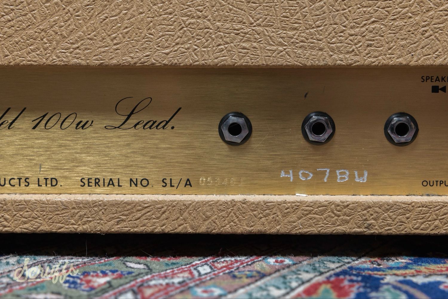 Marshall MK2 Master Lead & 4x12