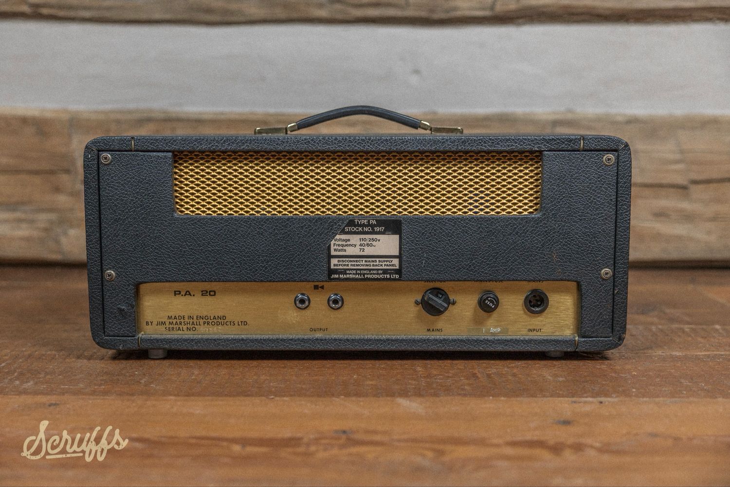 1972 Marshall Model 1917 20w