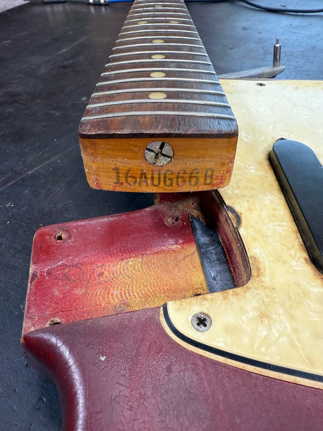 1966 Fender Mustang Dakota Red