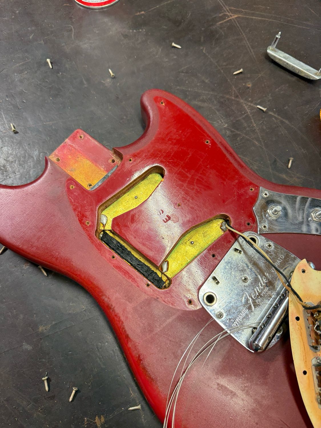 1966 Fender Mustang Dakota Red
