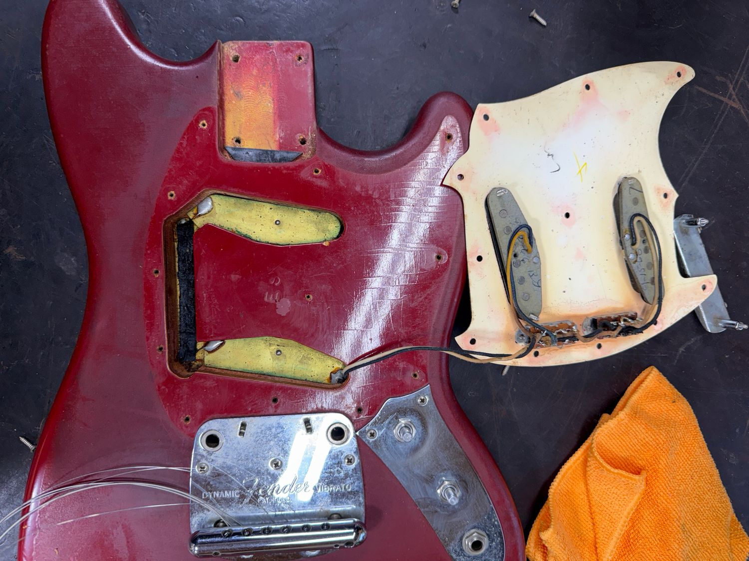 1966 Fender Mustang Dakota Red