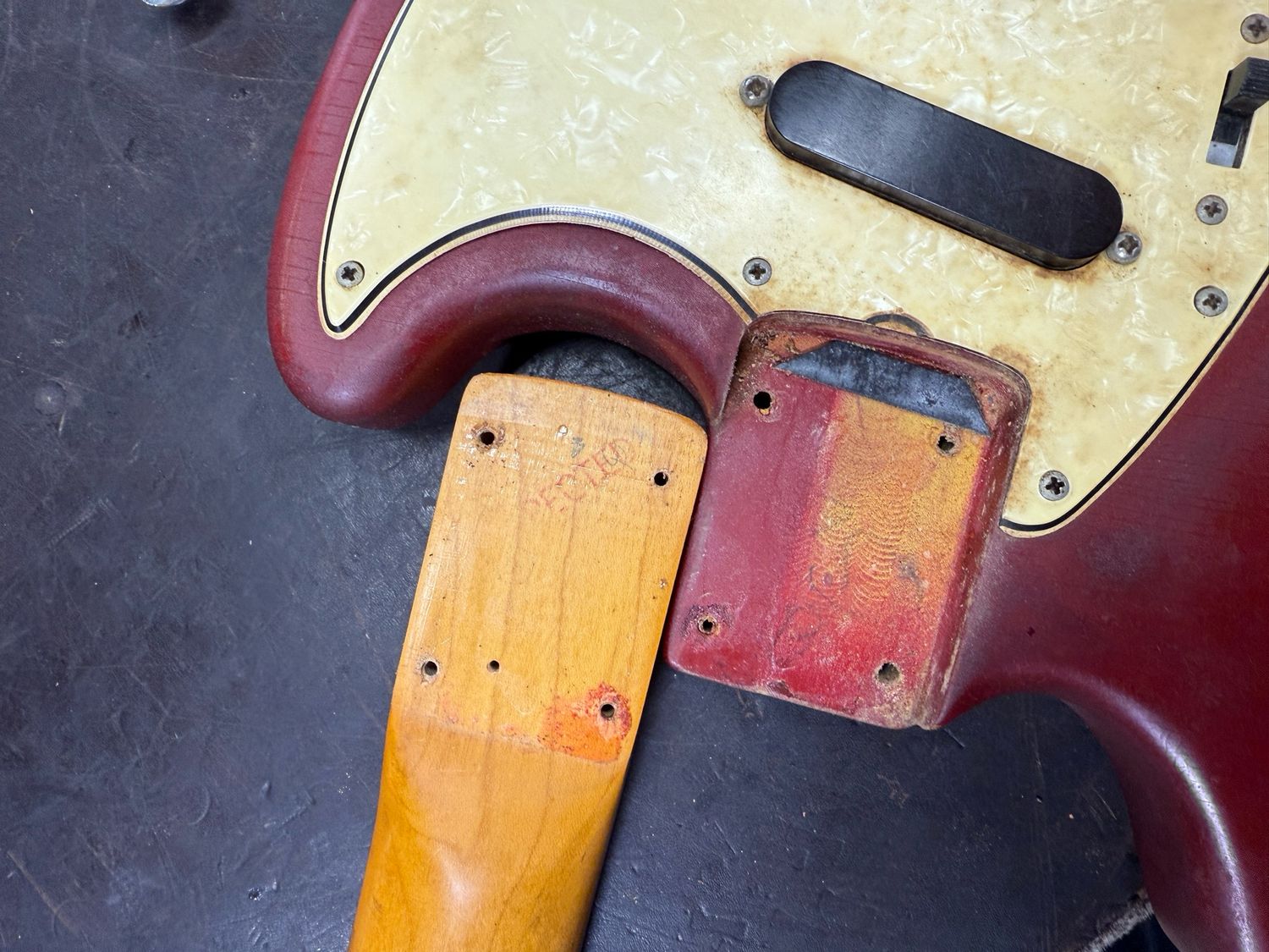 1966 Fender Mustang Dakota Red