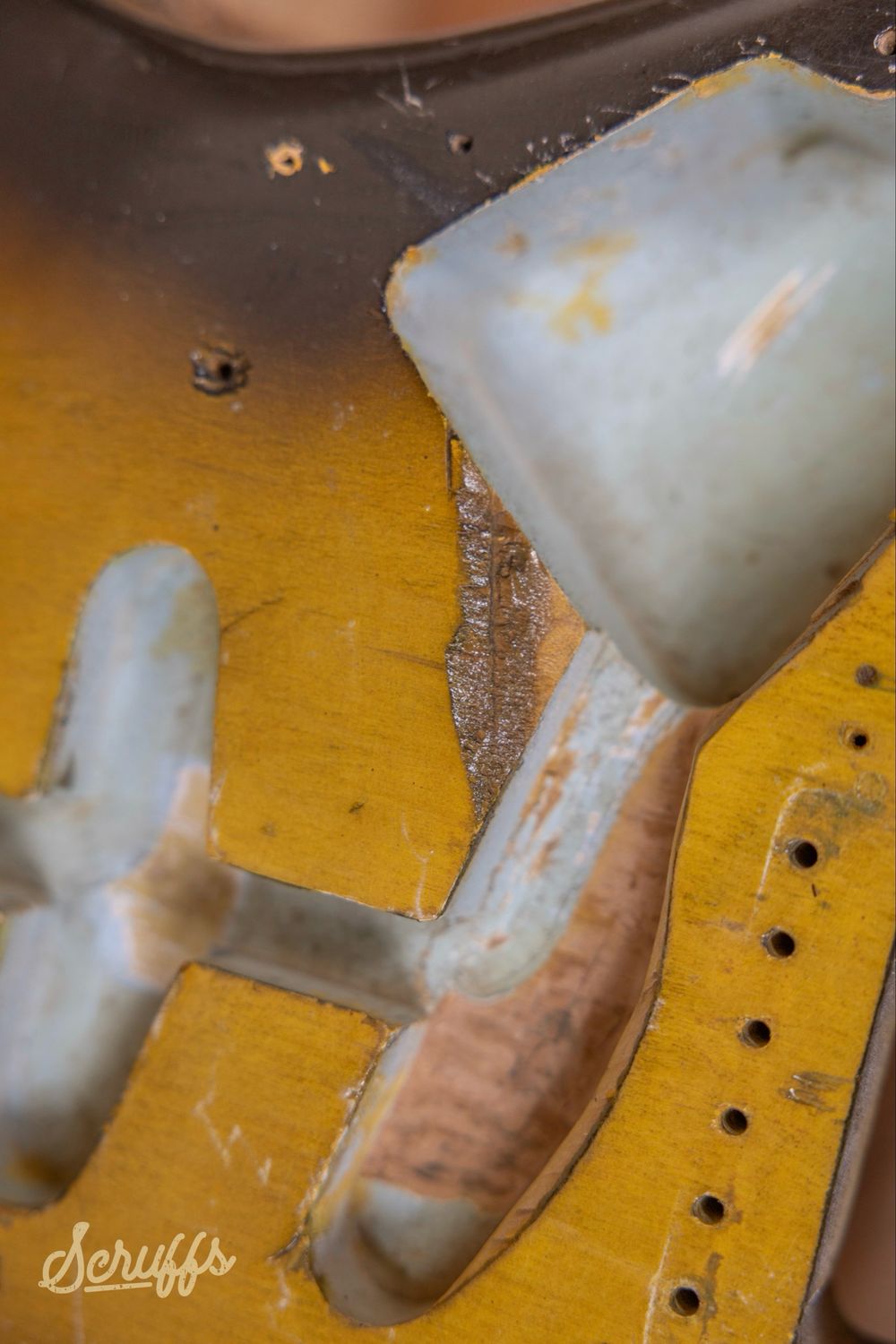 1965 Fender Stratocaster Body Refin