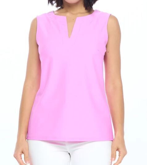 V Tank Top Light Pink