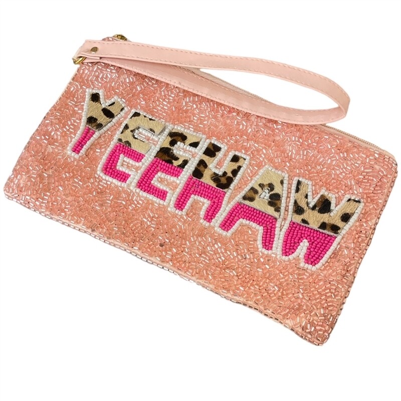 YeeHaw Beaded Wristlet