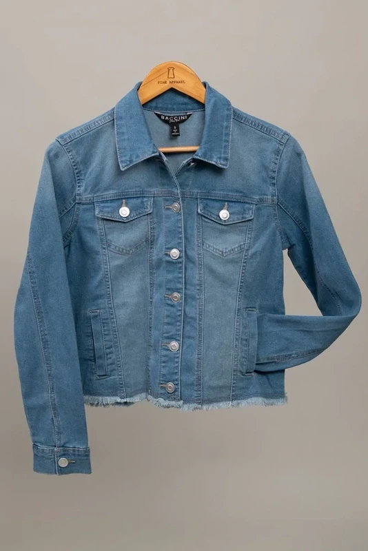 Denim Jacket Frayed