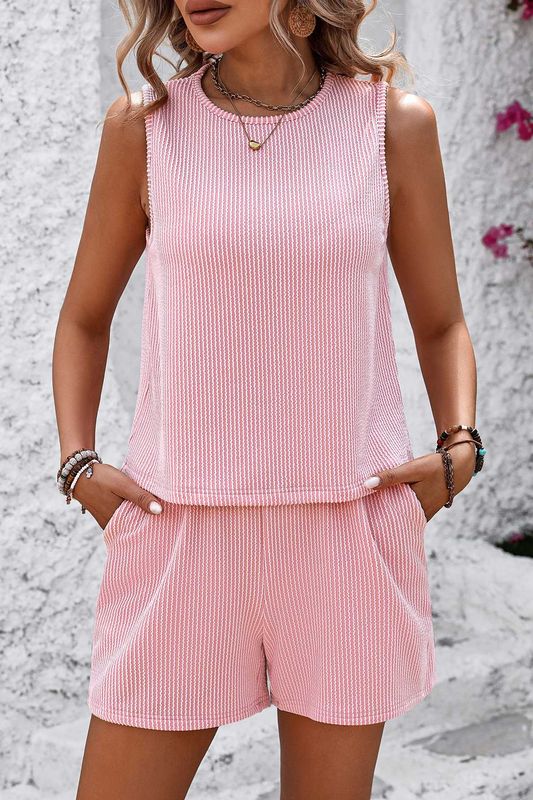 Texture Short Set