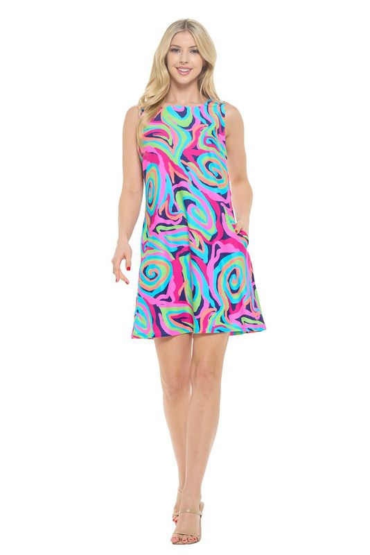 DRY8637(1268) Pink DRESS