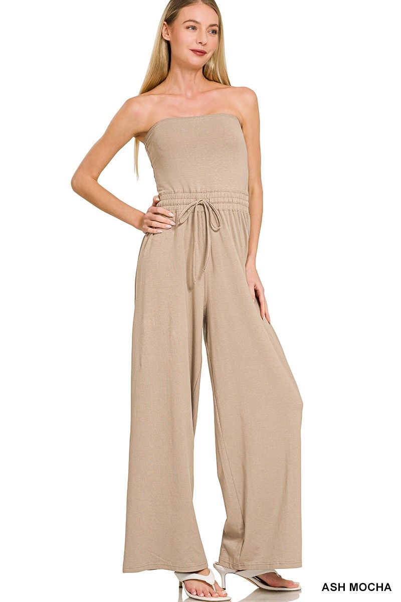 Z Tube Top Jumpsuit