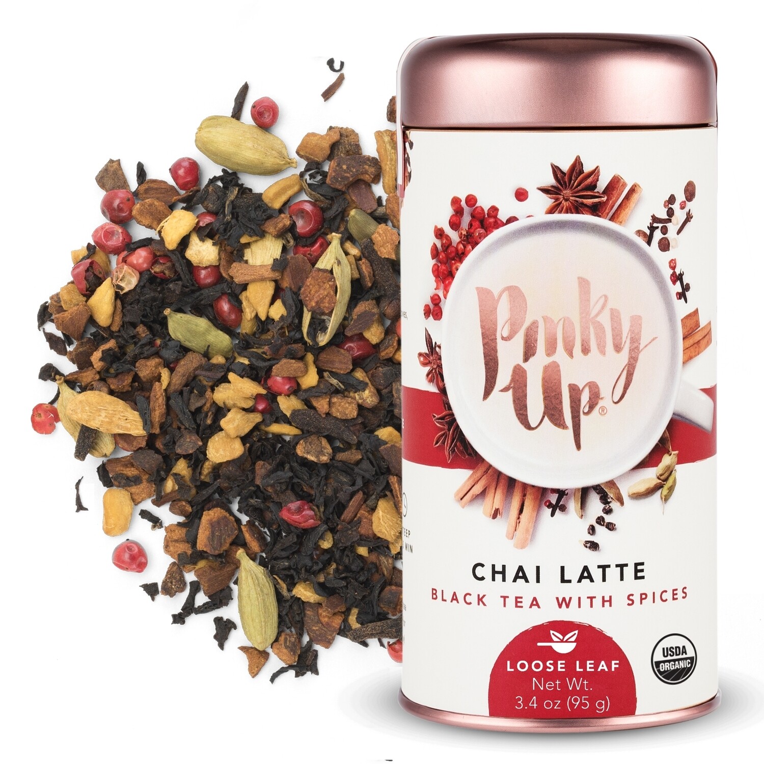 PInky Up Chai Latte Black Tea w/ Spices
