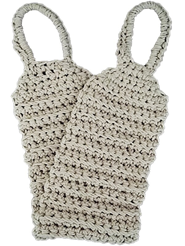 Back Scrubber with crochet rope