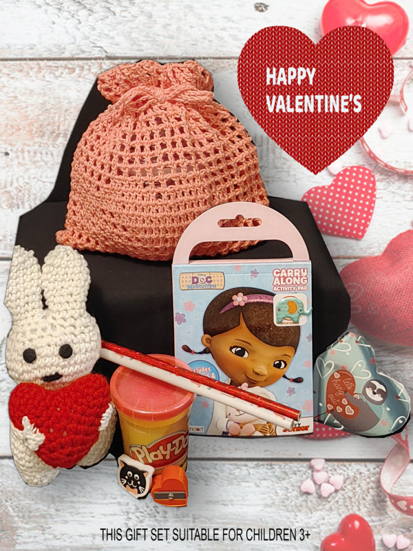 Valentine Heart gift bag-Girl