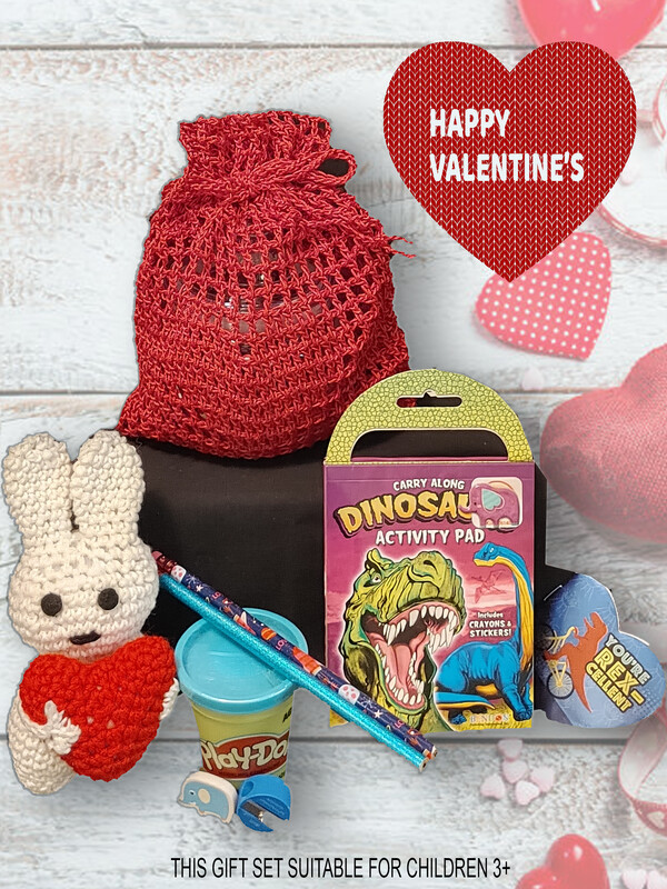 Valentine Heart gift bag-Boy