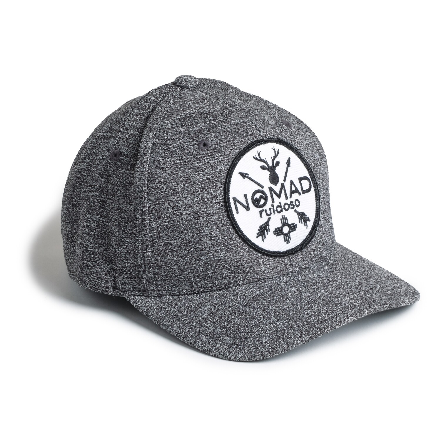 Nomad Flexfit Hat - CHR/WHT PATCH