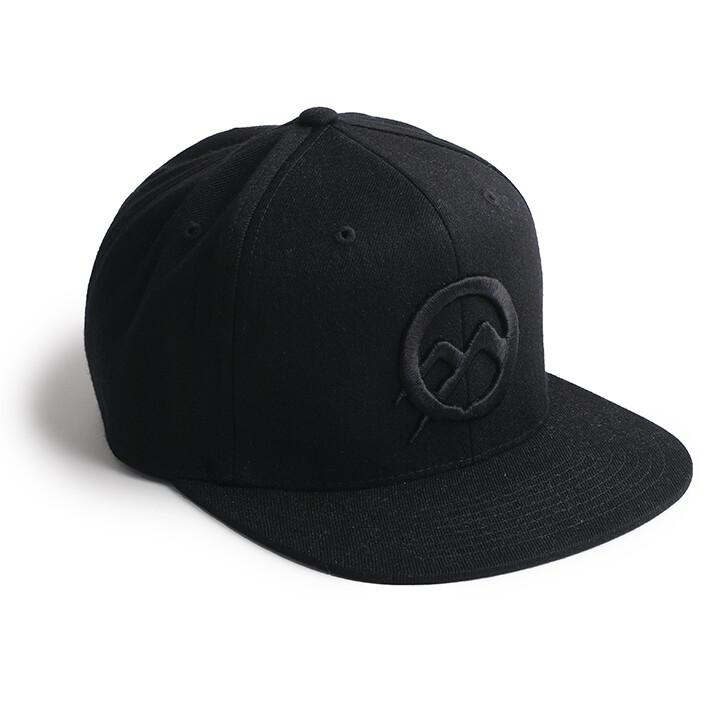 Nomad Flexfit Hat C50 - Rgh Logo - BLK on BLK