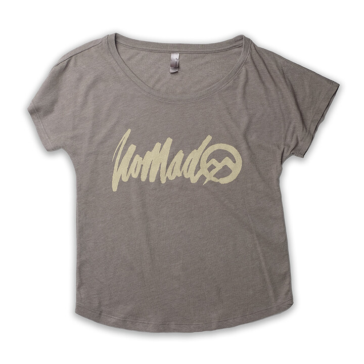 Nomad SS W Rough Logo - VtnGry