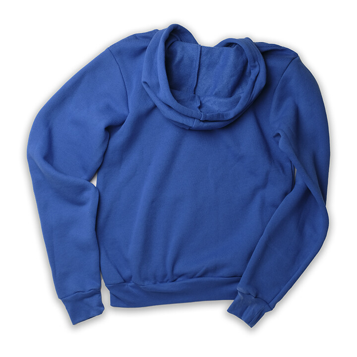 Nomad Hoodie/White Strings - Min Logo - TrueRoyal