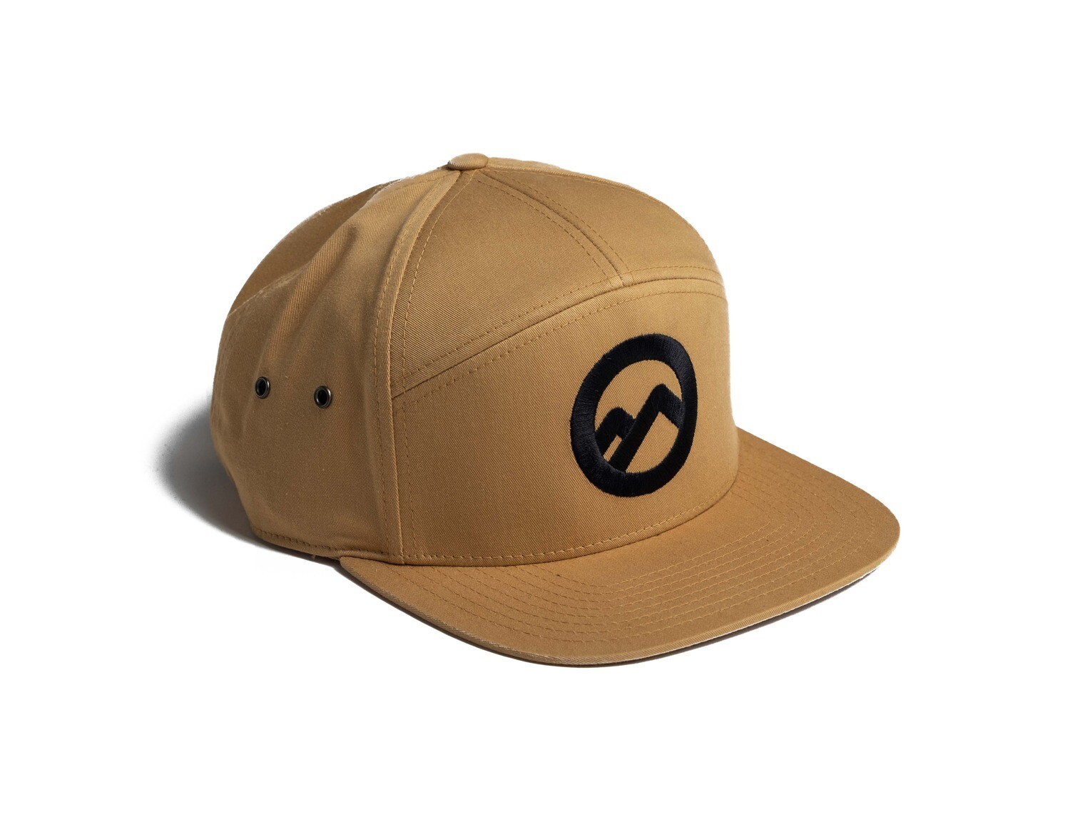 Nomad Hat Mountain Logo - Biscuit