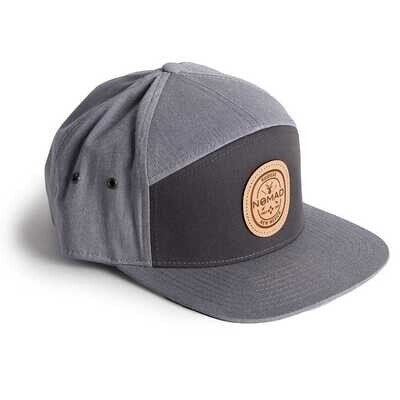 Nomad 7-Panel Hat Oval Leather Patch