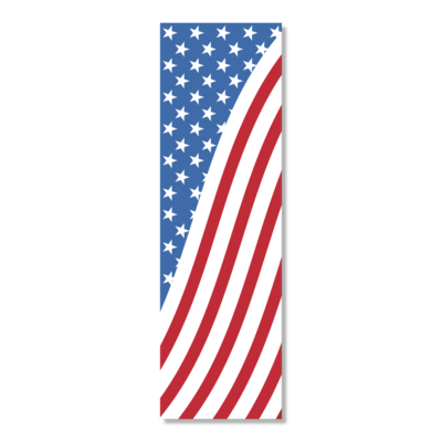 Wavy American Flag 405