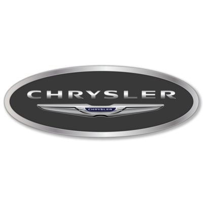 Silver Chrysler Oval 45