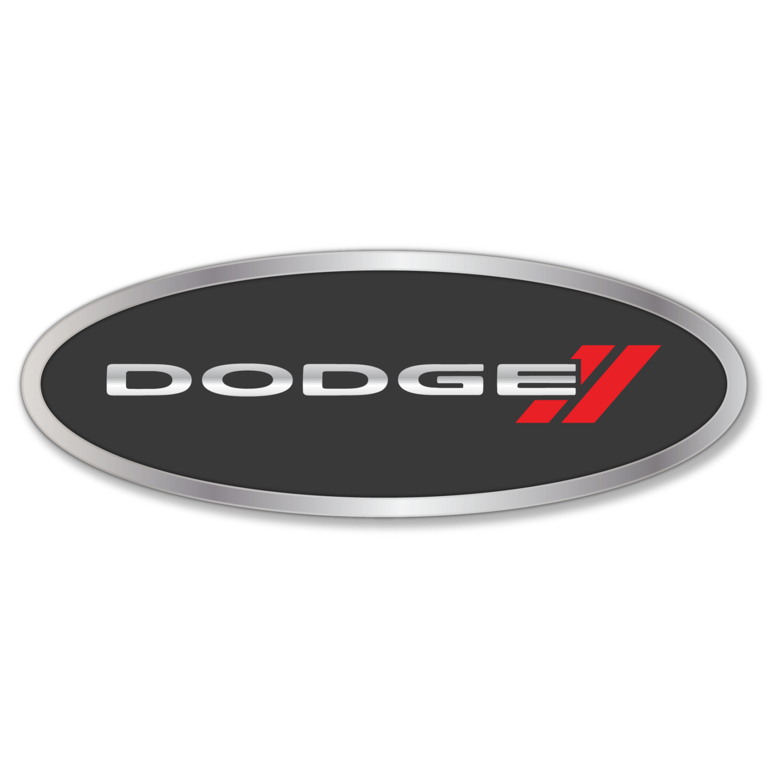 Silver Dodge Oval 44