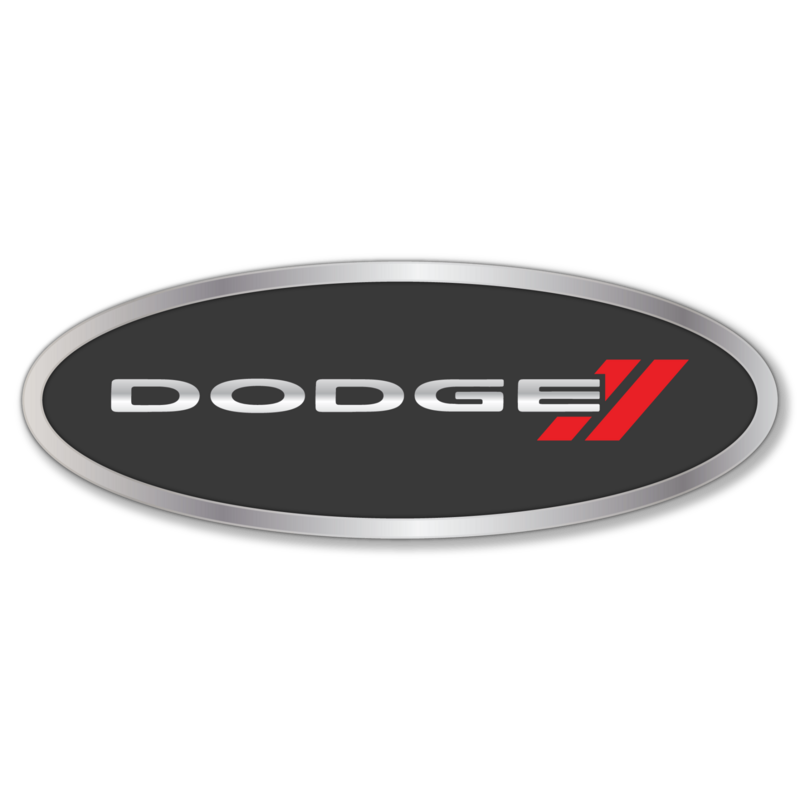 Silver Dodge Oval 44