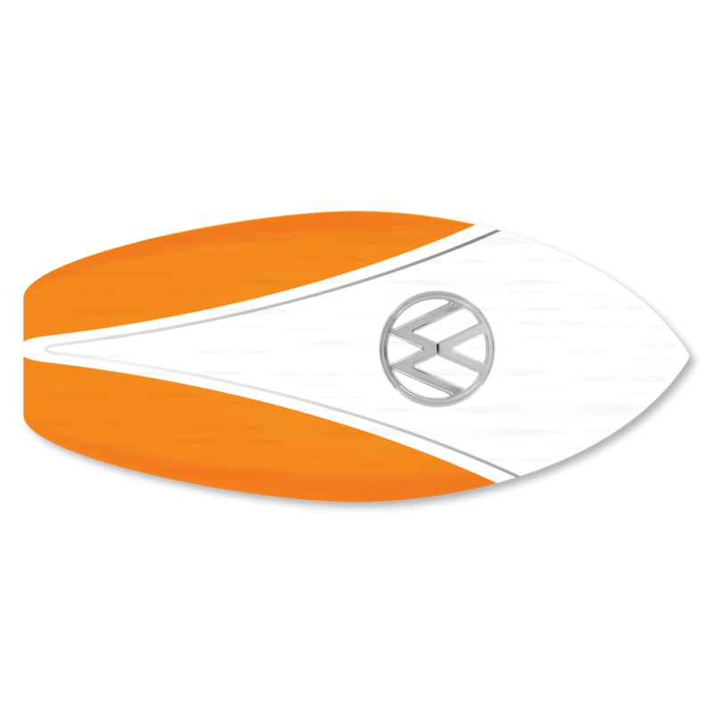 Orange VW Surfboard 48
