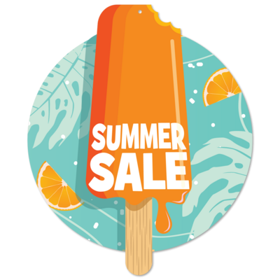 Blue Popsicle Summer Sale 53