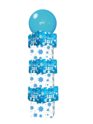 Winter Sale Printed Balloon Tower 4