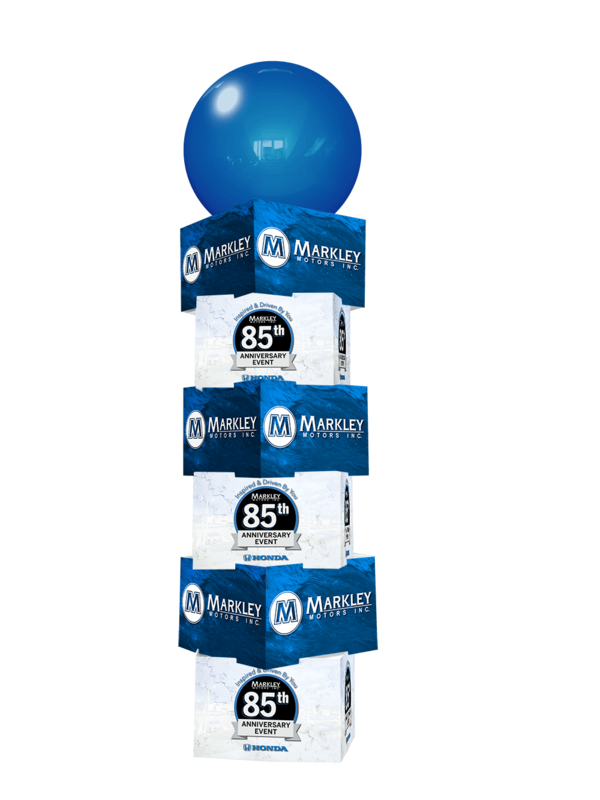 Markley Honda Printed Balloon Tower 6