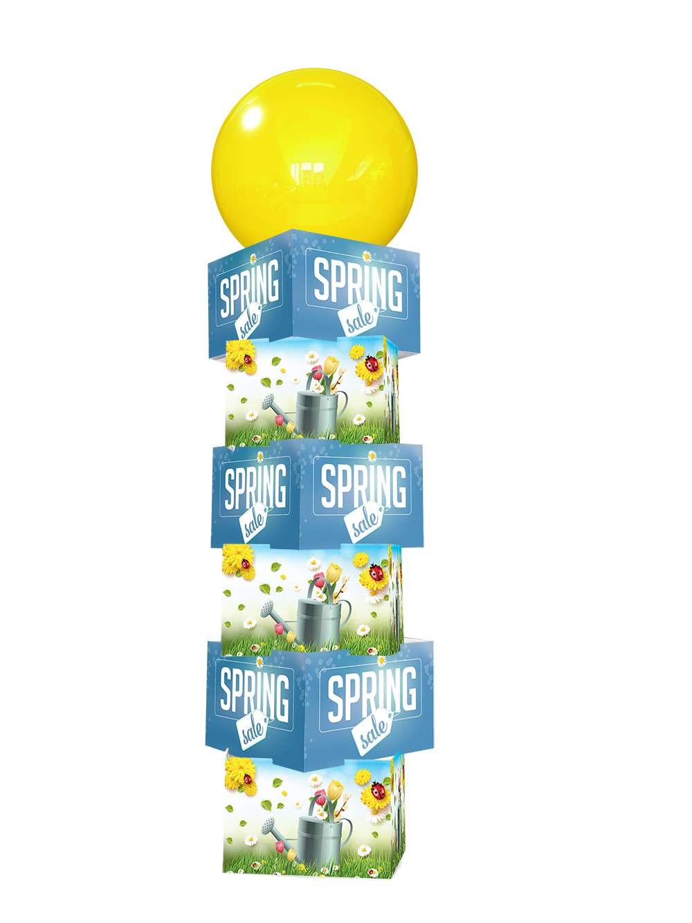 Spring Sale Printed Balloon Tower 8