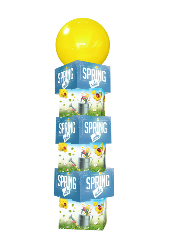 Spring Sale Printed Balloon Tower 8