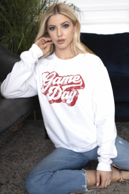 Blume+Co: Game Day Graphic Sweatshirt 