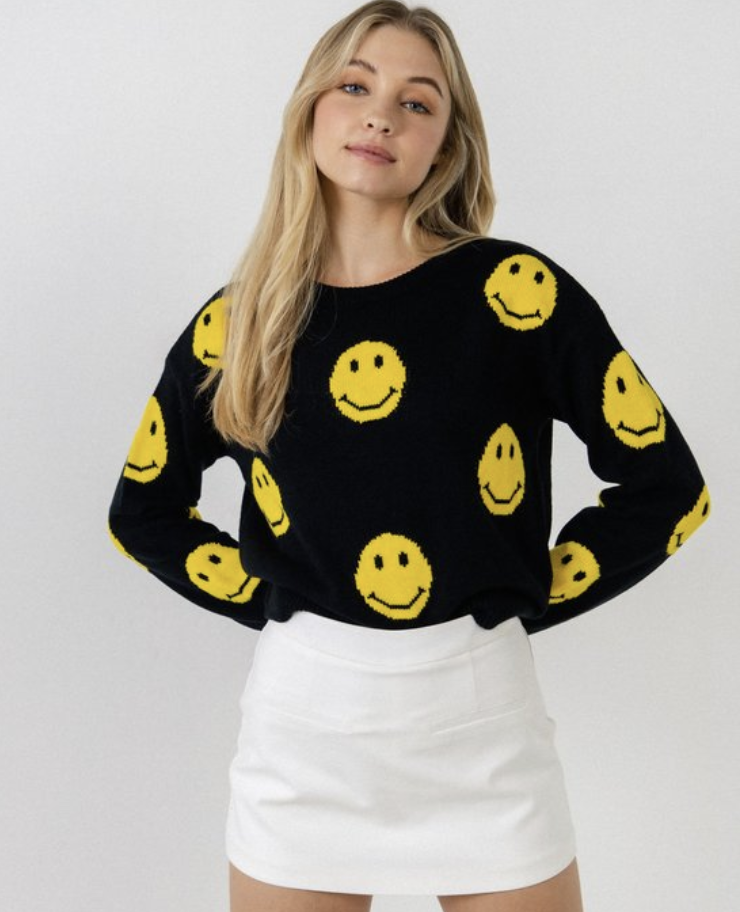 August Apparel: Smile Sweater