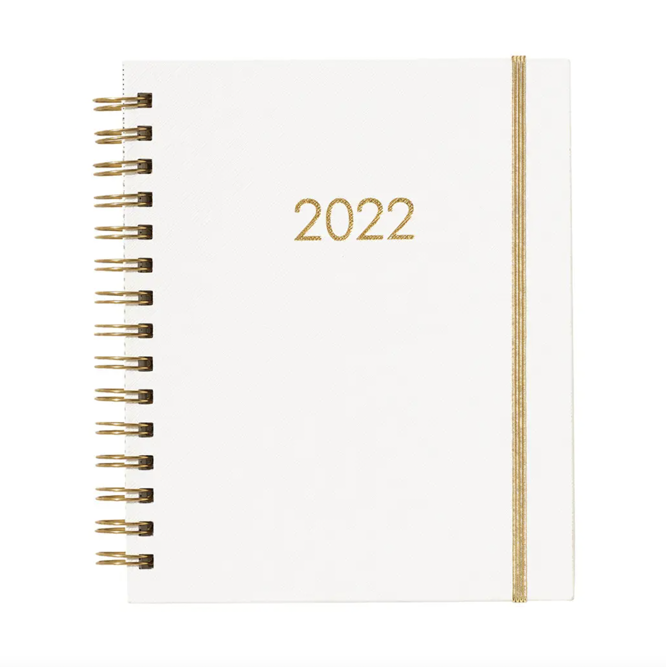 PS: 2022 Chicago Ave. Medium White Weekly Spiral Planner