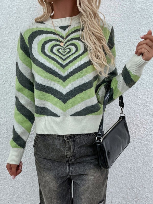 Miss Sparkling: Heart Sweater